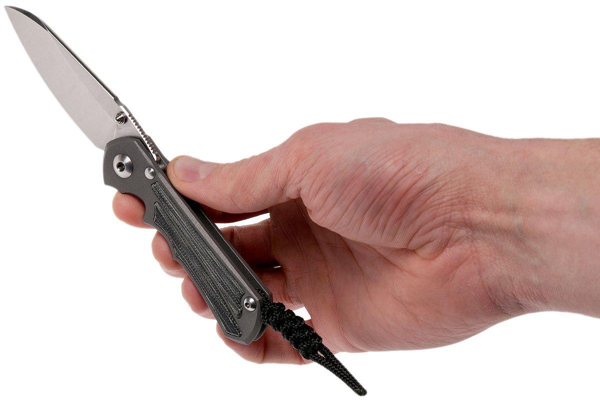 Chris Reeve Small Inkosi Insingo Black Micarta Inlays SIN-1028 pocket ...