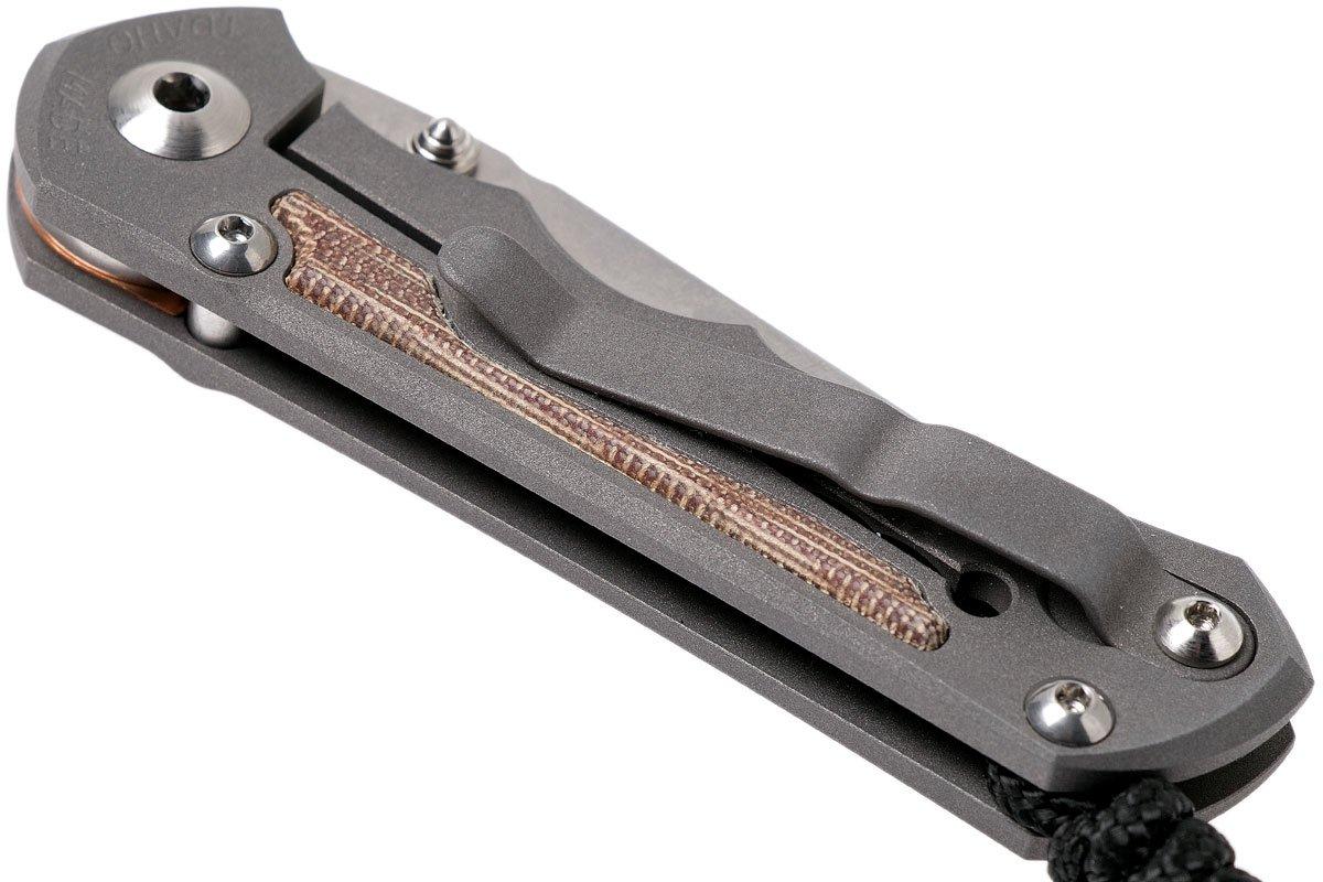 Chris Reeve Small Inkosi Insingo Natural Micarta Inlays SIN-1030 ...