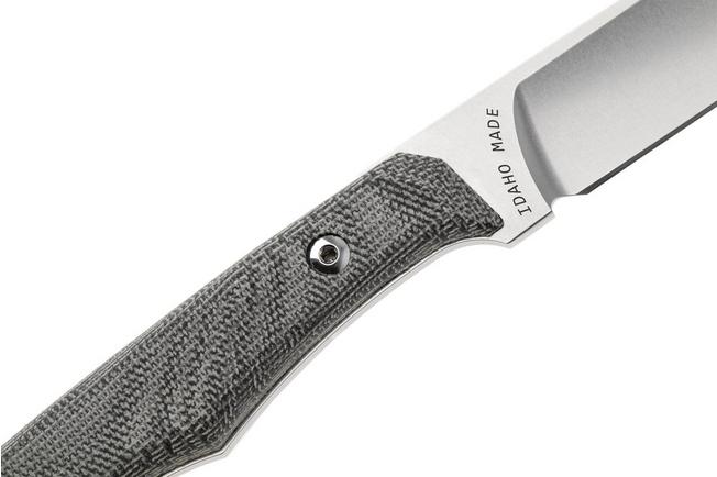 Afbeelding voor Chris Reeve Inyoni INY-1000, Stonewashed CPM MagnaCut, Black Canvas Micarta jachtmes