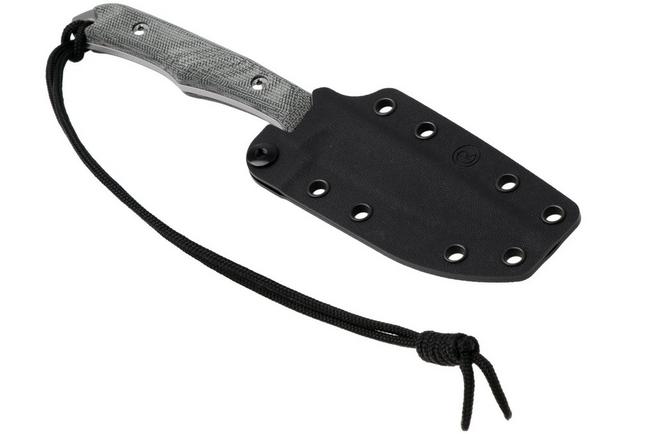 Afbeelding voor Chris Reeve Inyoni INY-1000, Stonewashed CPM MagnaCut, Black Canvas Micarta jachtmes