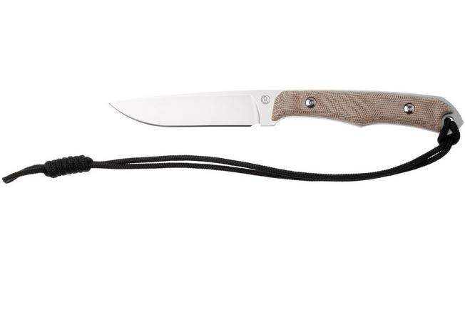 Afbeelding voor Chris Reeve Inyoni INY-1001, Stonewashed CPM MagnaCut, Natural Brown Canvas Micarta jachtmes