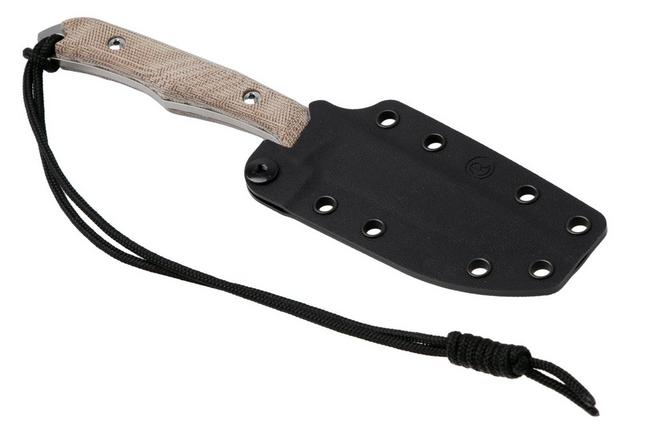 Afbeelding voor Chris Reeve Inyoni INY-1001, Stonewashed CPM MagnaCut, Natural Brown Canvas Micarta jachtmes