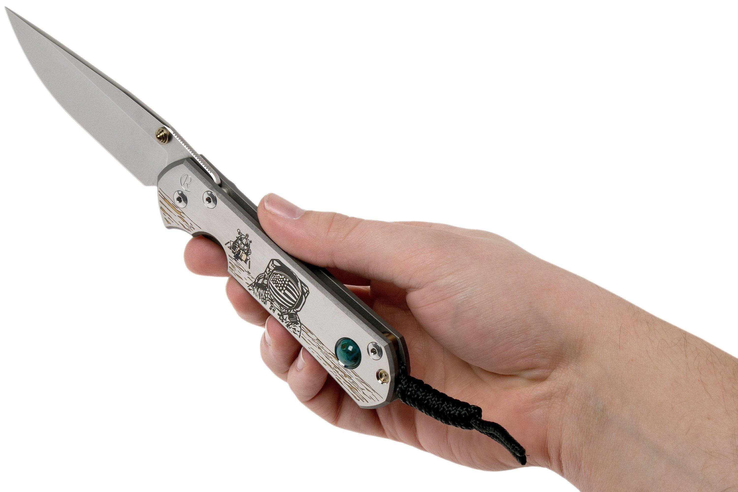 Chris Reeve Knives Large Sebenza 21 CGG Lunar Landing L211260 pocket