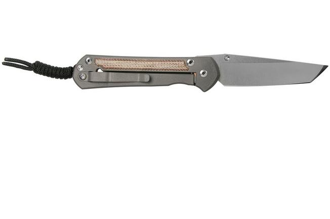 Bild für Chris Reeve Large Sebenza 21 Inlay Micarta Canvas Natural Tanto