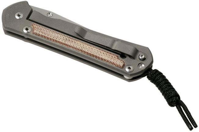 Bild für Chris Reeve Large Sebenza 21 Inlay Micarta Canvas Natural Tanto