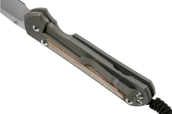 Bild für Chris Reeve Large Sebenza 21 Inlay Micarta Canvas Natural Tanto