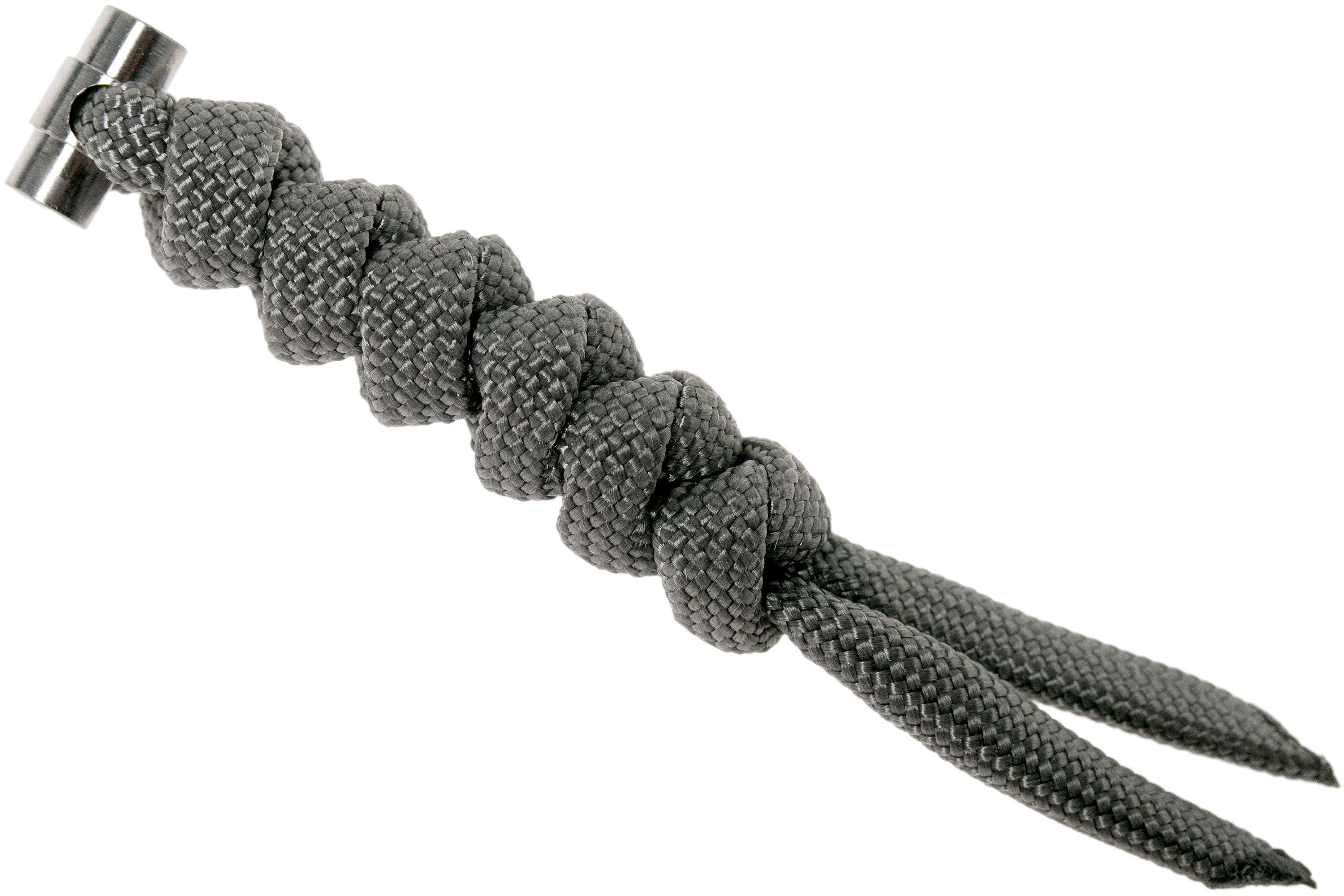 Chris Reeve Large Sebenza/Umnumzaan Lanyard charcoal/silver COM7106