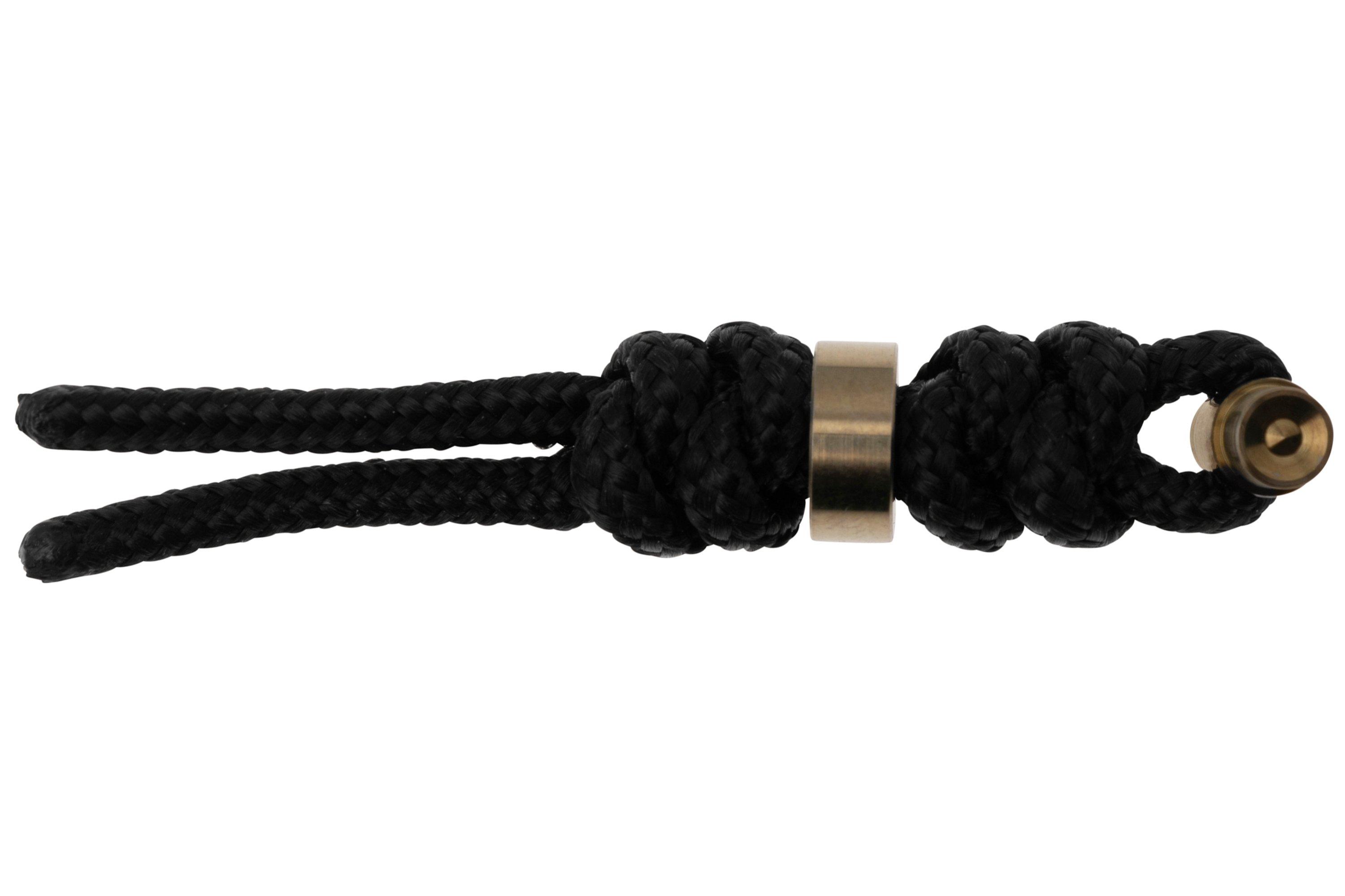FINGERINSPIRE 3 Perline Teschio Per Coltelli In Ottone – Stili Oro E Argento, DIY Paracord EDC