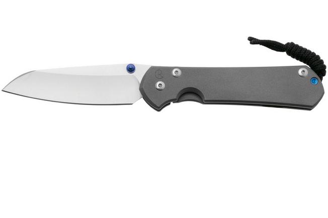 Afbeelding voor Chris Reeve Large Sebenza 31 Insingo L31-1008, Stonewashed CPM MagnaCut, Sand Blasted Titanium zakmes
