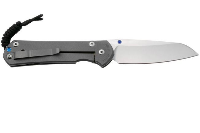 Afbeelding voor Chris Reeve Large Sebenza 31 Insingo L31-1008, Stonewashed CPM MagnaCut, Sand Blasted Titanium zakmes