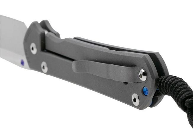 Afbeelding voor Chris Reeve Large Sebenza 31 Insingo L31-1008, Stonewashed CPM MagnaCut, Sand Blasted Titanium zakmes