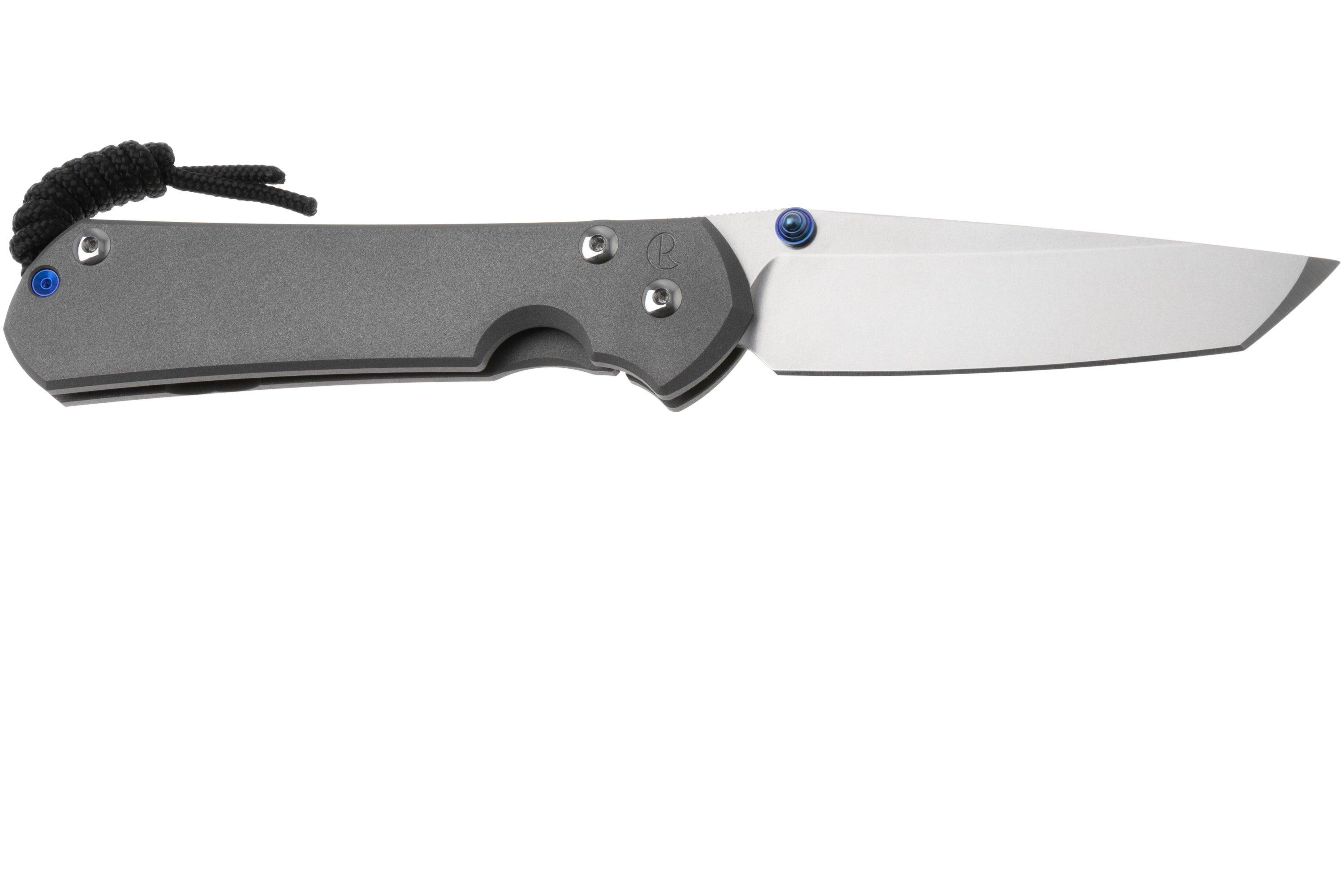 Chris Reeve Large Sebenza 31 L31-1011, Stonewashed CPM MagnaCut Tanto ...
