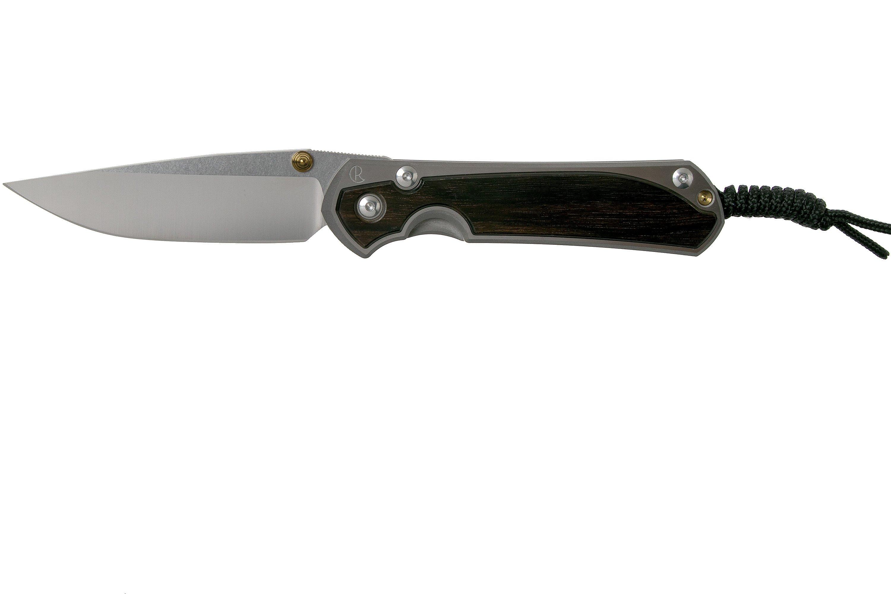 Chris Reeve Sebenza 31 Large Macassar Ebony inlay L31-1116 ...