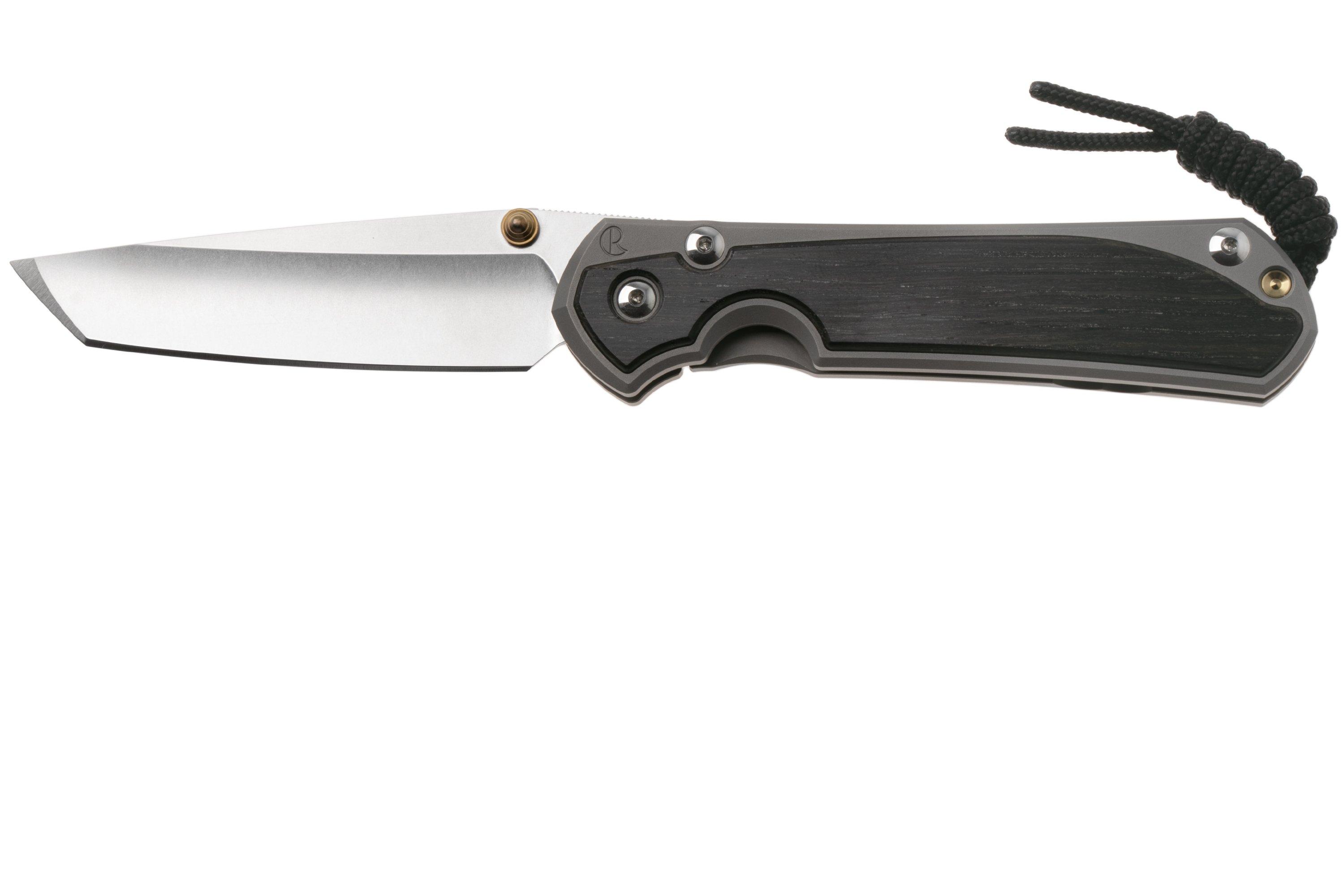 Chris Reeve Large Sebenza 31, L31-1130, Stonewashed MagnaCut Tanto ...