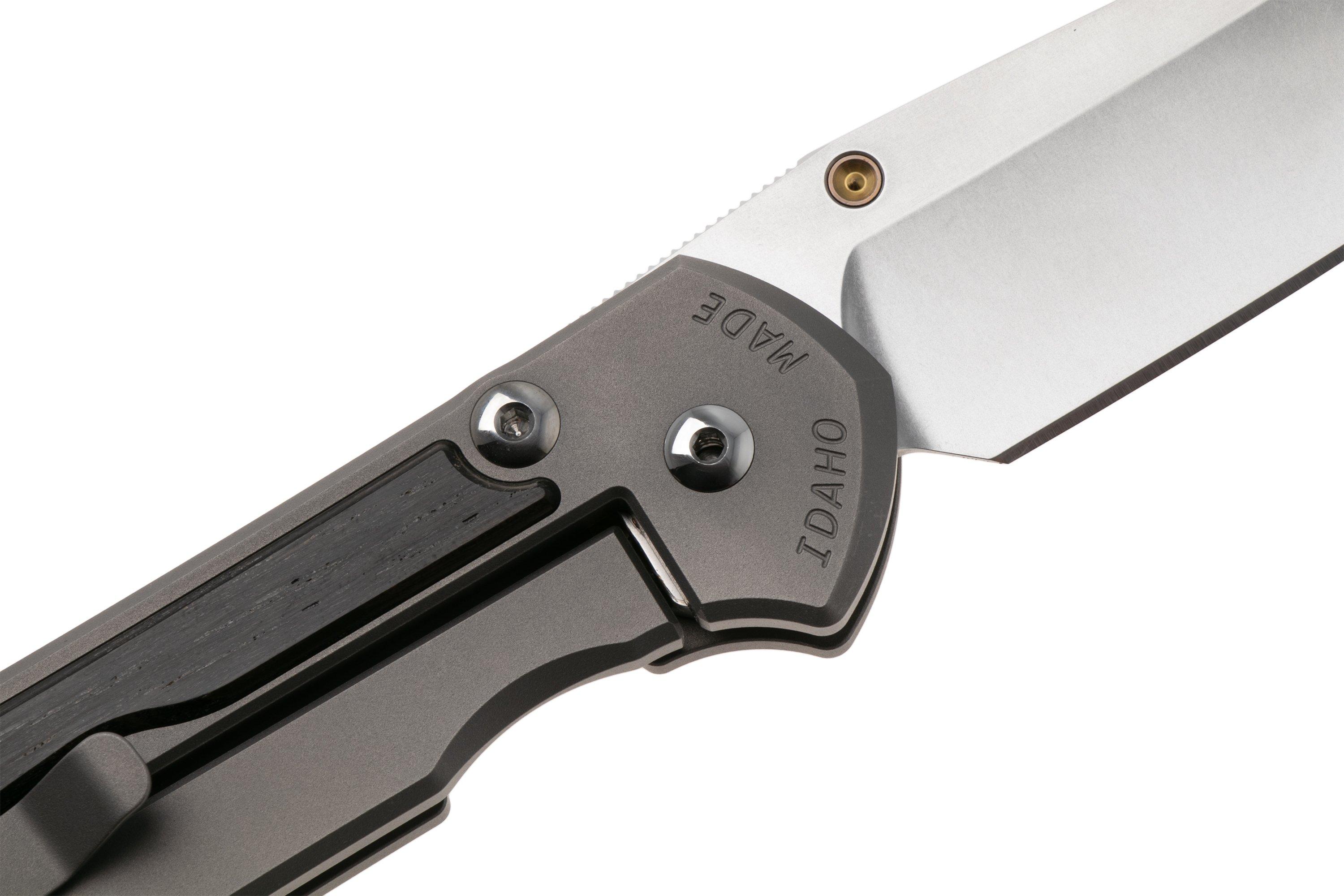 Chris Reeve Large Sebenza 31, L31-1130, Stonewashed MagnaCut Tanto ...