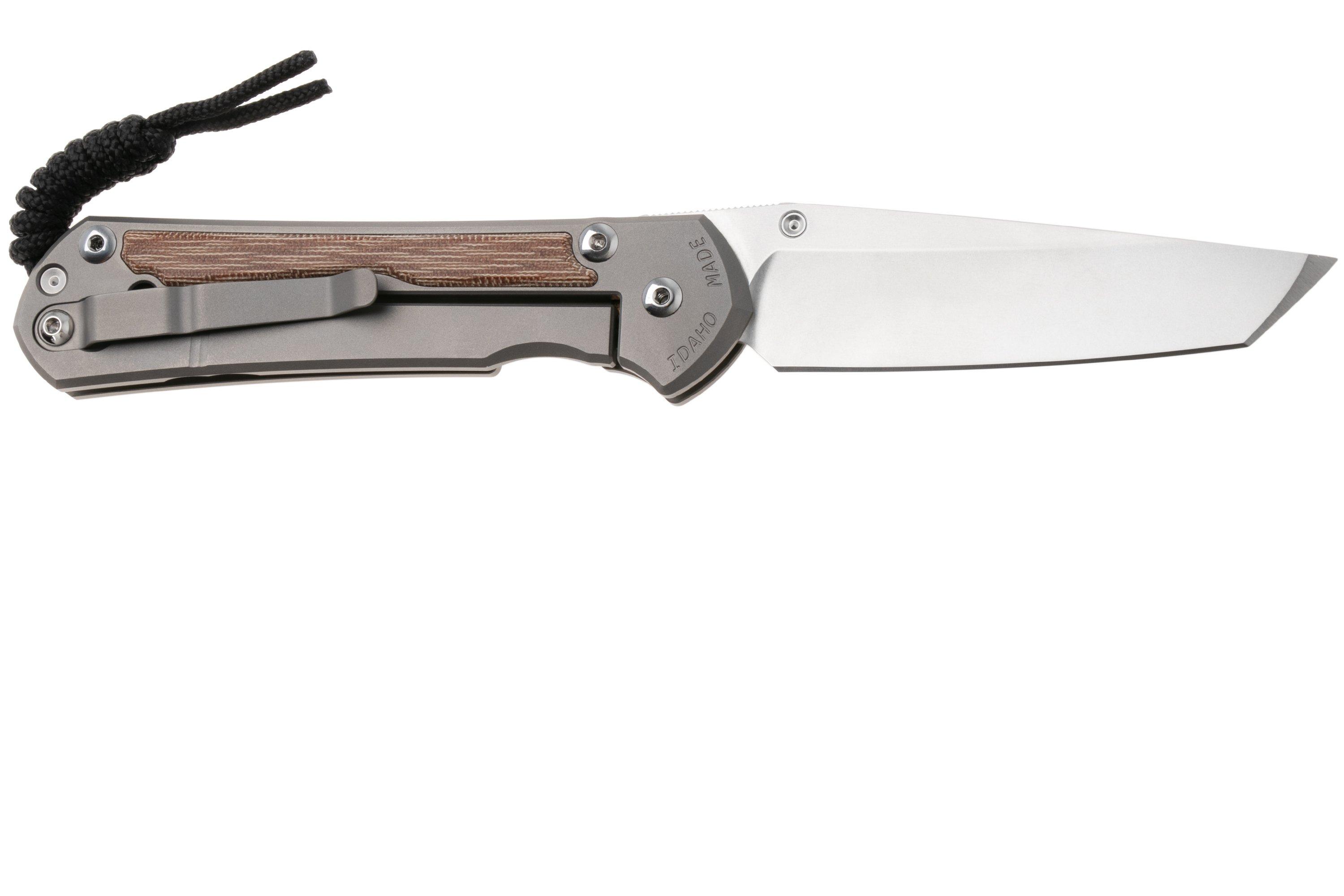 Chris Reeve Large Sebenza 31, L31-1234, Stonewashed CPM MagnaCut Tanto ...