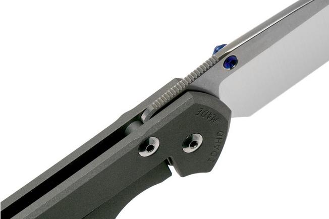 Bild für Chris Reeve Large Sebenza 31 Unique Graphics Cabochon Drop Point L31-1400-20-B Triple Mosaic Opal Taschenmesser