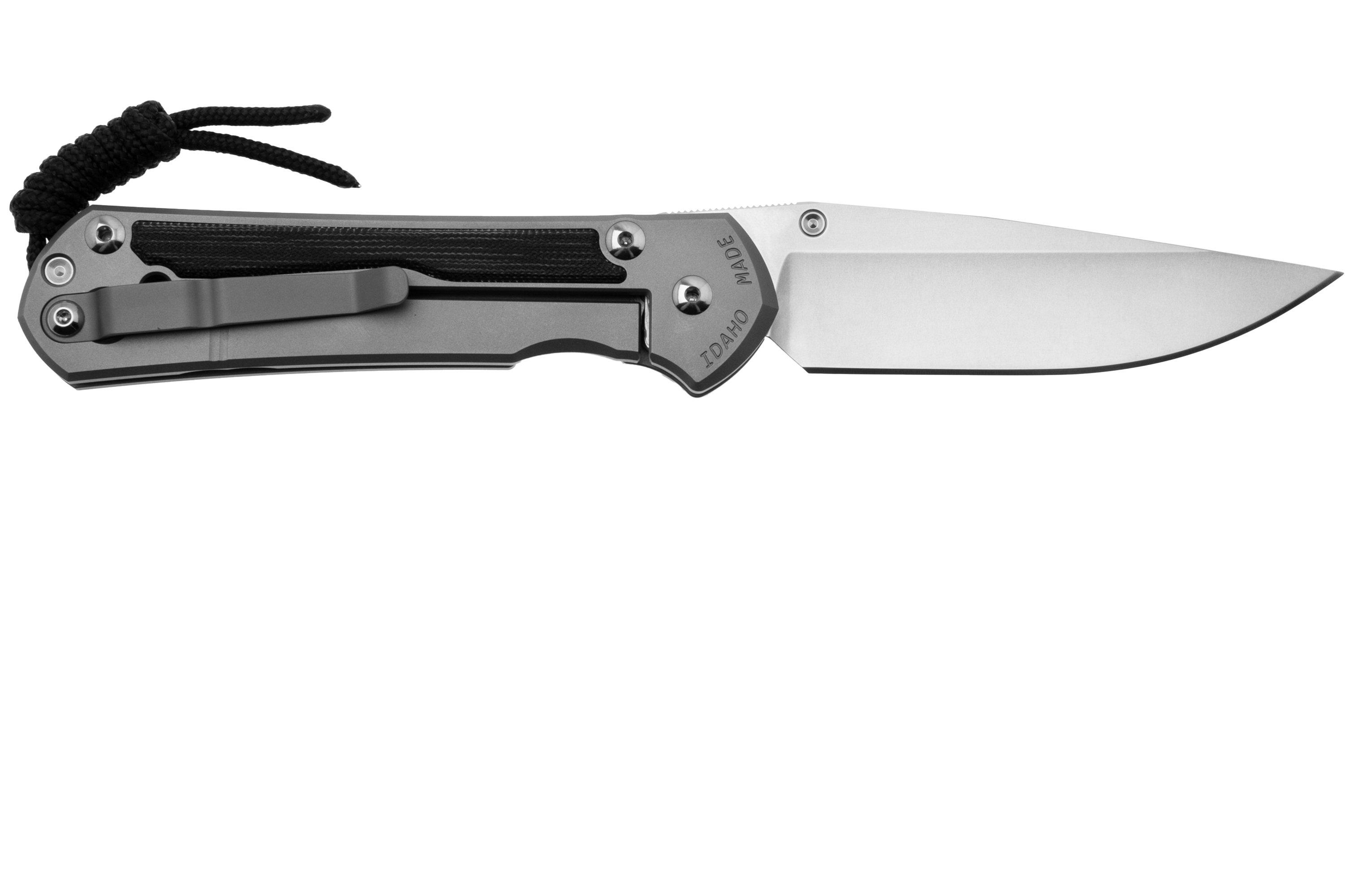 Chris Reeve Large Sebenza 31, L31-1652 MagnaCut Drop Point, Glass ...
