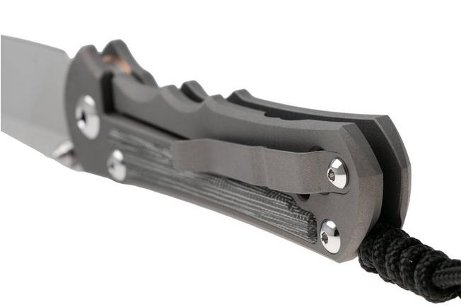 Bild für Chris Reeve Large Inkosi Black Micarta Tanto LIN-1044 Taschenmesser
