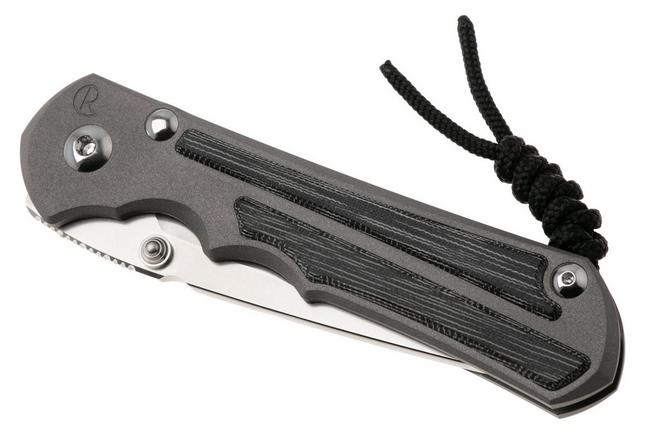 Bild für Chris Reeve Large Inkosi Black Micarta Tanto LIN-1044 Taschenmesser