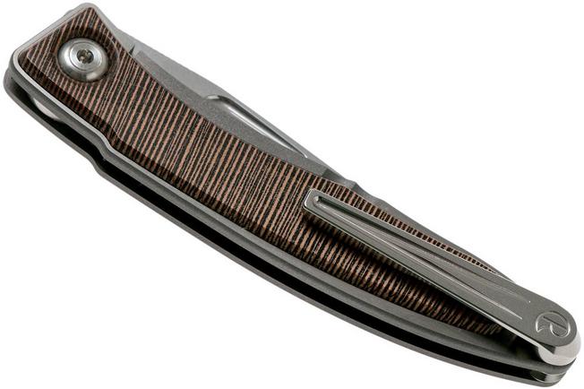 Image for Chris Reeve Mnandi Striped Platan MNA-1108 gentleman's knife
