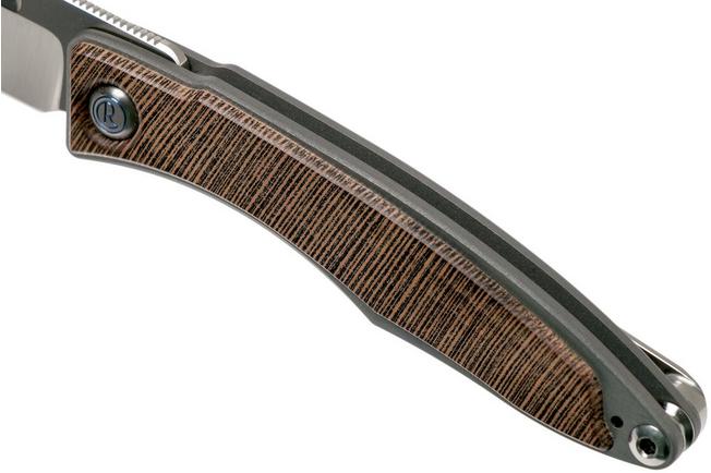 Image for Chris Reeve Mnandi Striped Platan MNA-1108 gentleman's knife