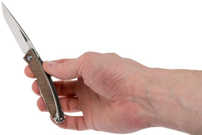 Image for Chris Reeve Mnandi Striped Platan MNA-1108 gentleman's knife