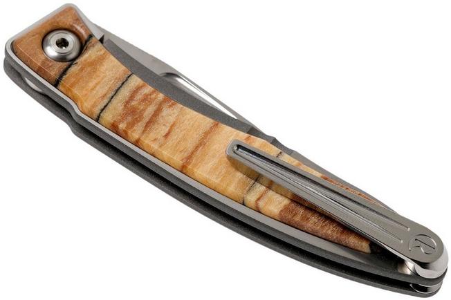 Chris Reeve Mnandi Spalted Beech MNA-1024 gentleman's knife ...