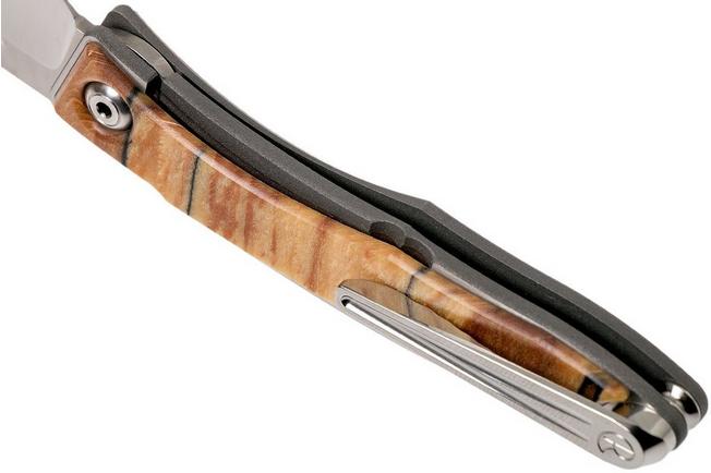 Image for Chris Reeve Mnandi Spalted Beech MNA-1024 gentleman's knife
