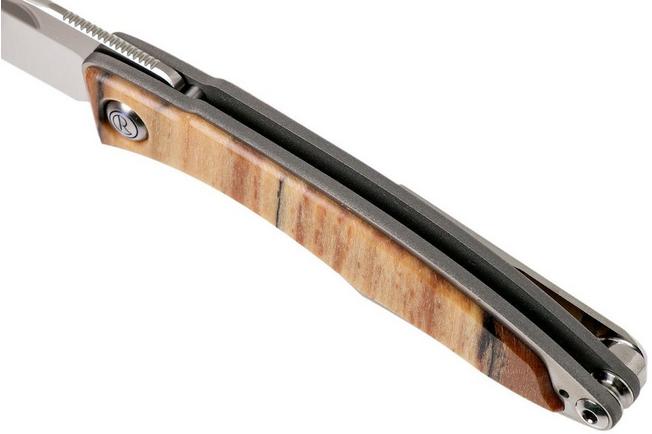Image for Chris Reeve Mnandi Spalted Beech MNA-1024 gentleman's knife