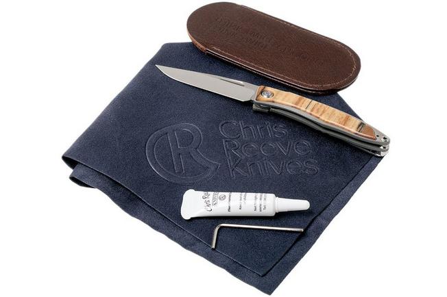 Image for Chris Reeve Mnandi Spalted Beech MNA-1024 gentleman's knife