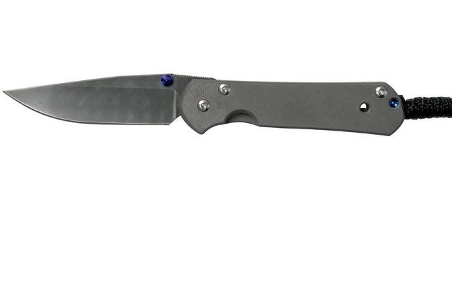 Image for Chris Reeve Small Sebenza 21 Raindrop Damascus S21-1006 pocket knife