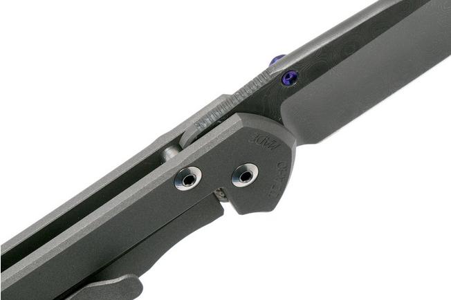 Image for Chris Reeve Small Sebenza 21 Raindrop Damascus S21-1006 pocket knife