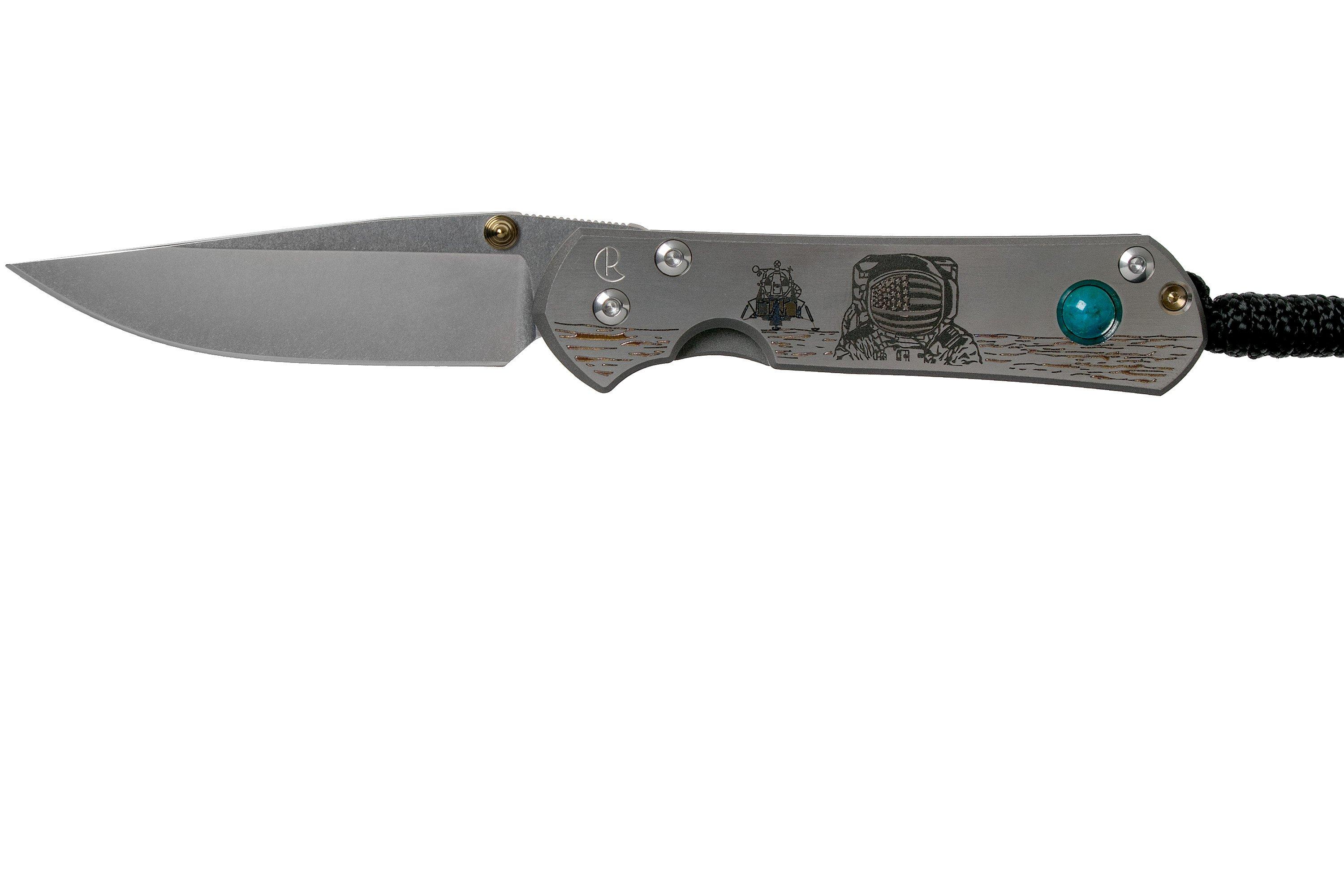 Chris Reeve Knives Small Sebenza 21 CGG Lunar Landing S211260 pocket