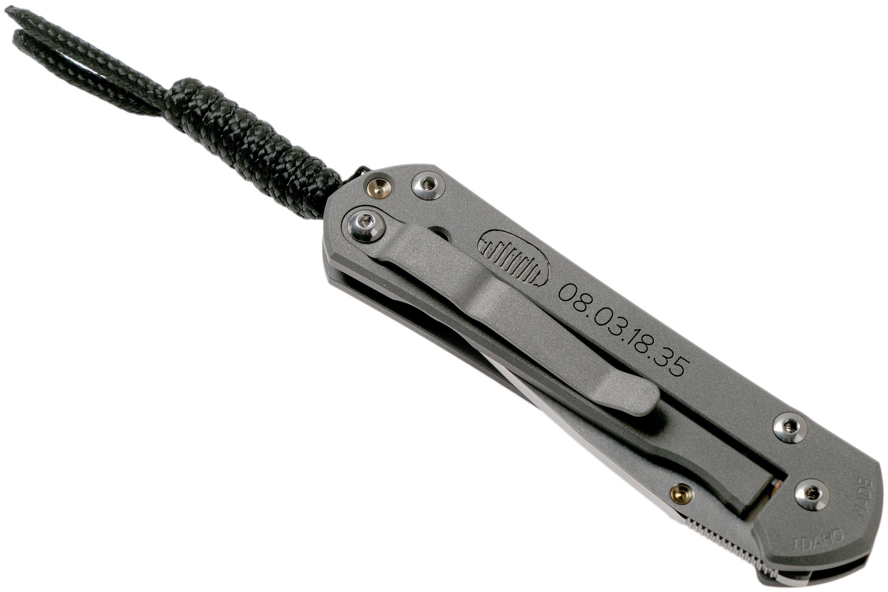 Chris Reeve Knives Small Sebenza 21 CGG Lunar Landing S211260 pocket