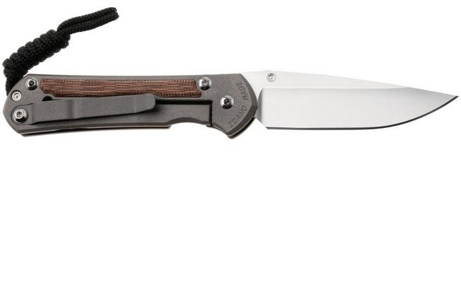 Obraz dla Nóż składany Chris Reeve Sebenza 31 Small Natural Micarta inlay S31-1212