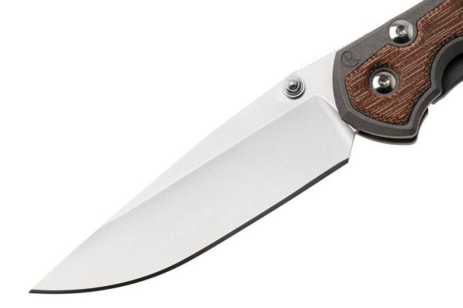 Obraz dla Nóż składany Chris Reeve Sebenza 31 Small Natural Micarta inlay S31-1212