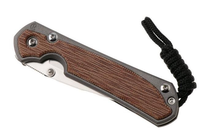 Obraz dla Nóż składany Chris Reeve Sebenza 31 Small Natural Micarta inlay S31-1212