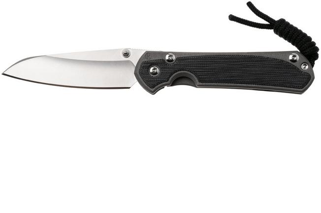 Bild für Chris Reeve Sebenza 31 Small Natural Canvas Micarta Ladder Damascus S31-1220 Taschenmesser