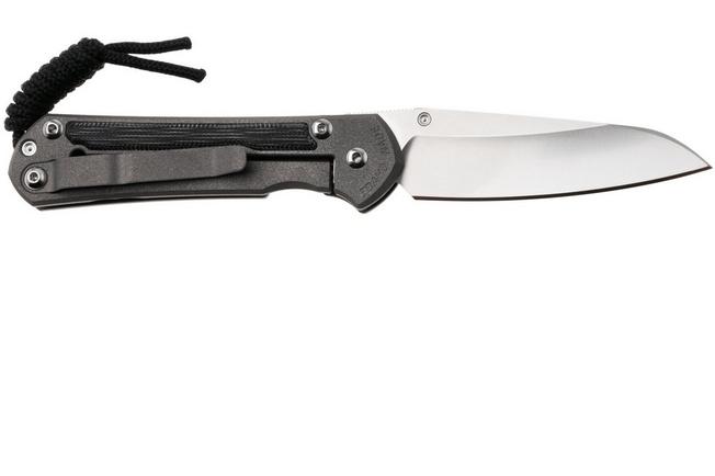 Bild für Chris Reeve Sebenza 31 Small Natural Canvas Micarta Ladder Damascus S31-1220 Taschenmesser