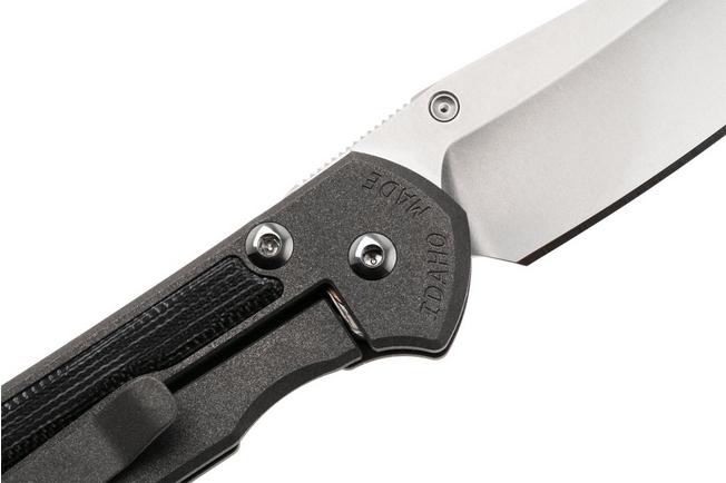 Bild für Chris Reeve Sebenza 31 Small Natural Canvas Micarta Ladder Damascus S31-1220 Taschenmesser