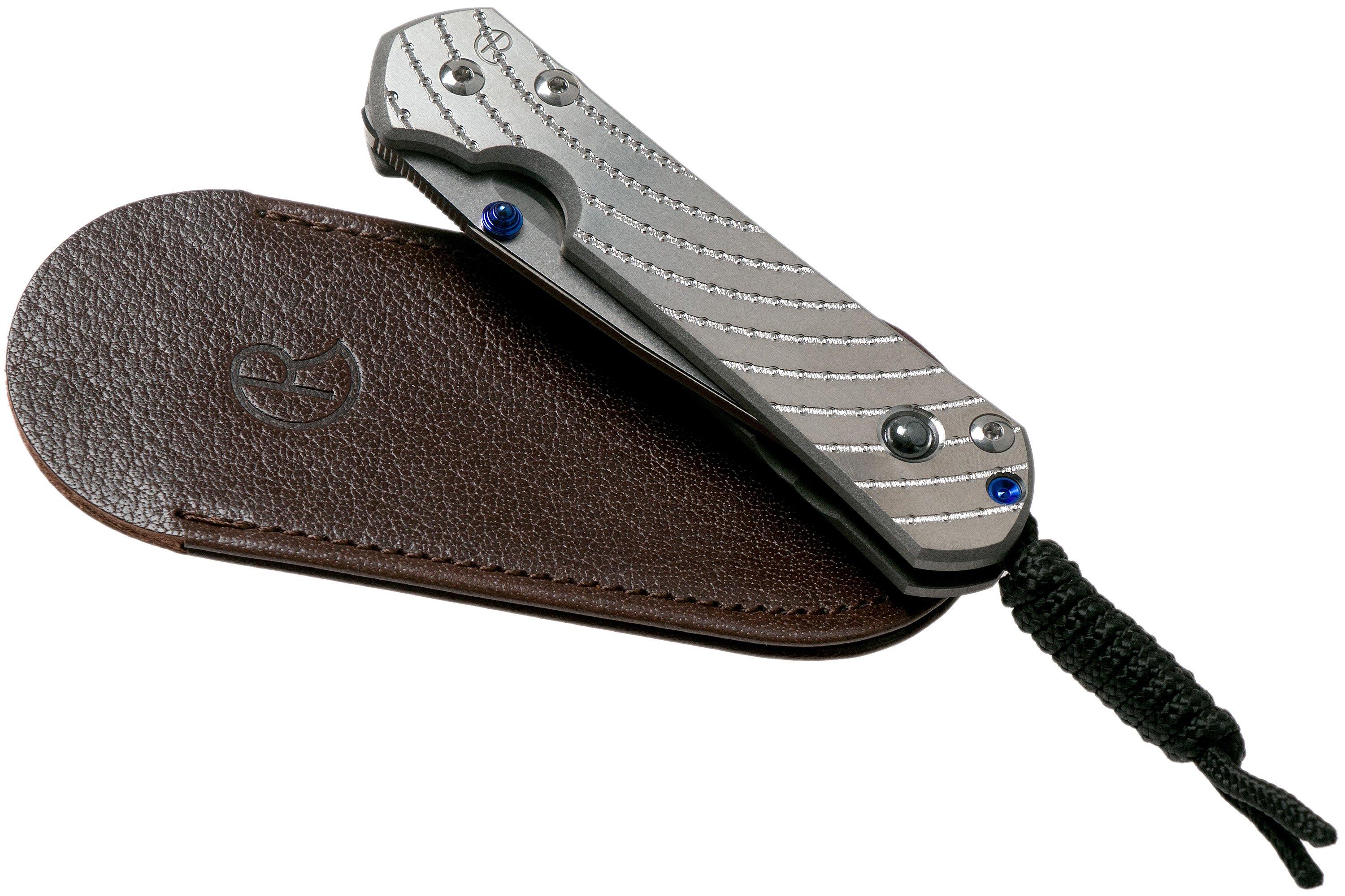 Chris Reeve Small Sebenza 31 Unique Graphics Cabochon Drop Point S31