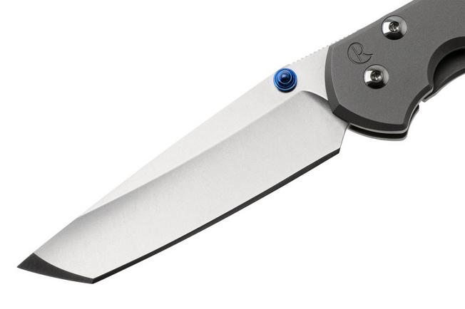 Obraz dla Nóż składany Chris Reeve Sebenza 31 Small Plain Glass Blasted Tanto S31-1687