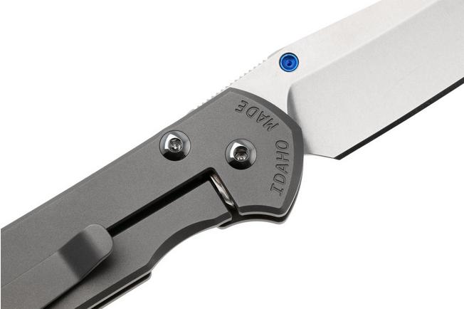 Obraz dla Nóż składany Chris Reeve Sebenza 31 Small Plain Glass Blasted Tanto S31-1687