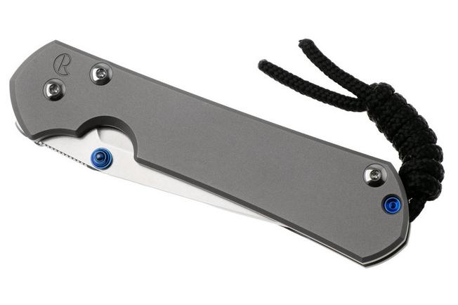 Obraz dla Nóż składany Chris Reeve Sebenza 31 Small Plain Glass Blasted Tanto S31-1687
