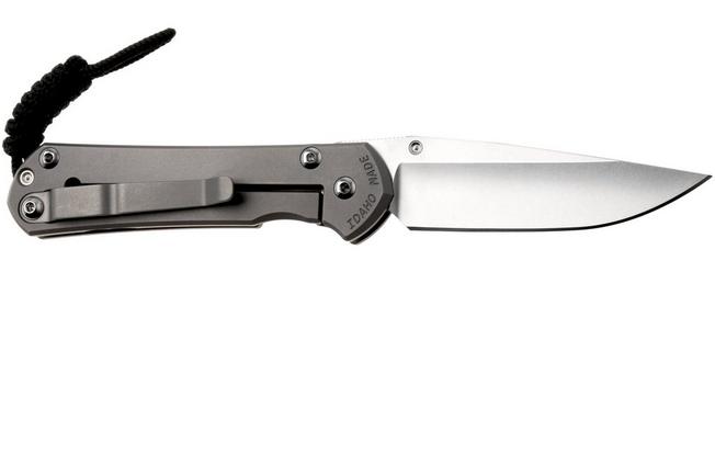 Afbeelding voor Chris Reeve Small Sebenza 31, S31-1690, CGG Forever Flag, Stonewashed CPM MagnaCut, Glass Blasted Titanium, zakmes