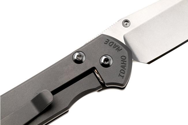 Afbeelding voor Chris Reeve Small Sebenza 31, S31-1690, CGG Forever Flag, Stonewashed CPM MagnaCut, Glass Blasted Titanium, zakmes