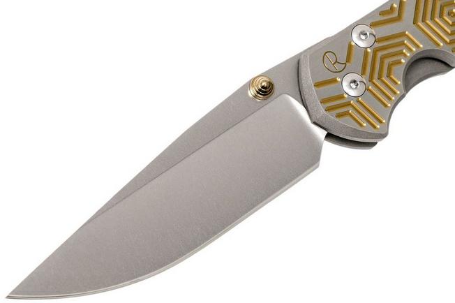 Image for Chris Reeve Large Sebenza 21 Hex in Gold CGG L21-1042
