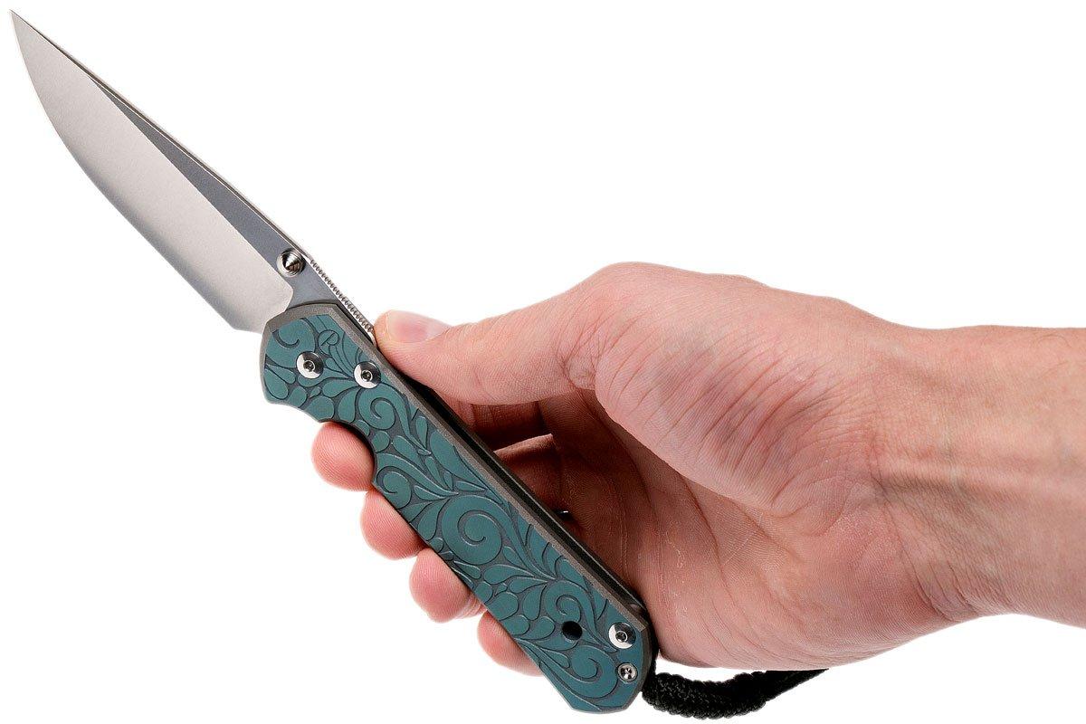 Chris Reeve Large Sebenza 21 Paisley CGG L21-1052 pocket knife
