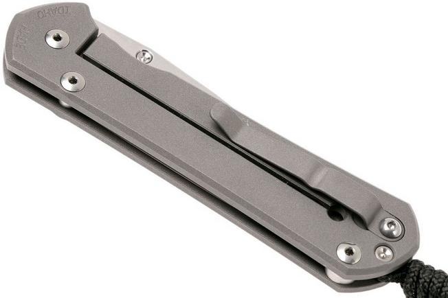 Image for Chris Reeve Large Sebenza 21 Think Twice Code CGG L21-1068 pocket knife